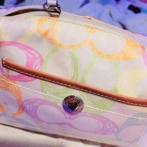 Y2k vintage  pastel mini coach